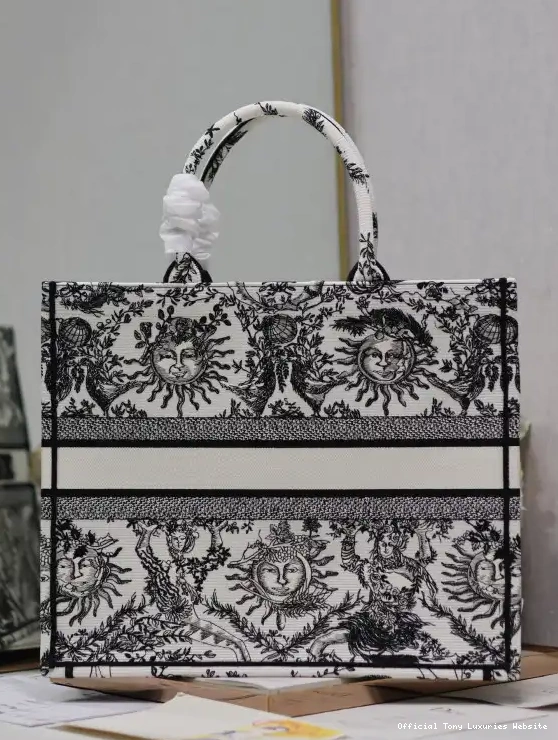 Tony Luxuries diro Tote-42*35*18.5cm Large Book 0511